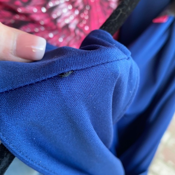 Vince Camuto jumpsuit with great pockets and tie on waist. Zipper in bac… - Picture 5 of 14